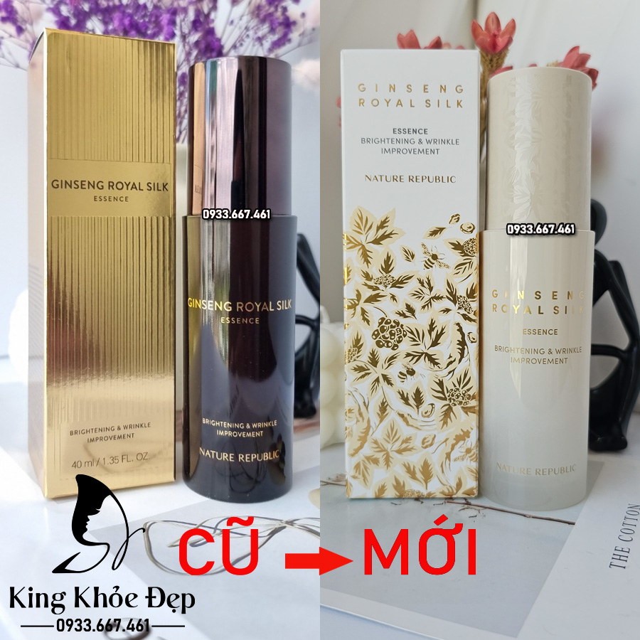 Tinh Chất Nature Republic Ginseng Royal Silk Essence