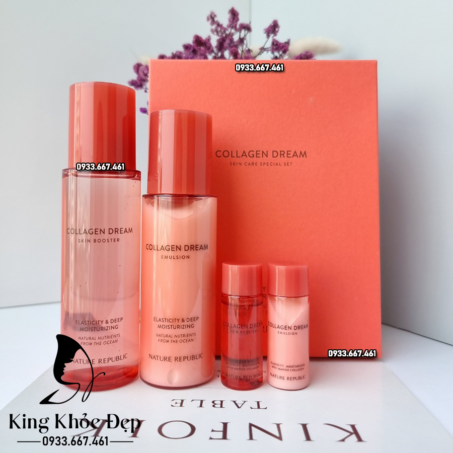 Bộ Dưỡng Da Nature Republic Collagen Dream Skin Care Special Set