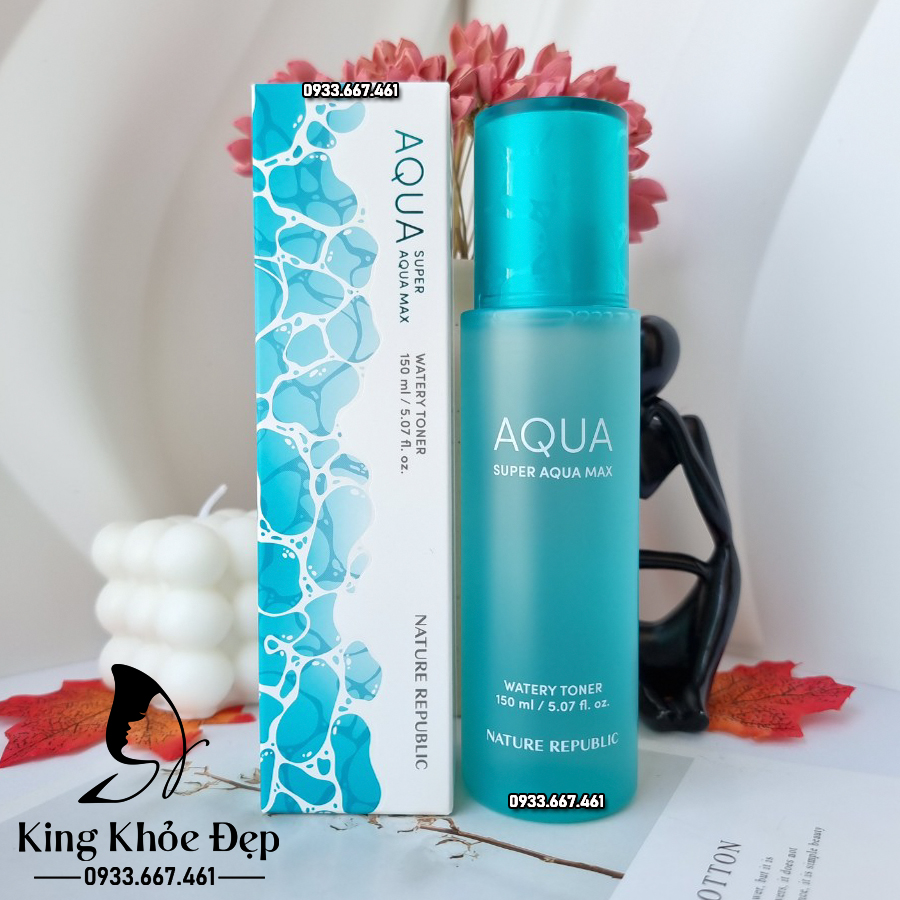 Nước Cân Bằng Nature Republic Aqua Super Aqua Max Watery Toner
