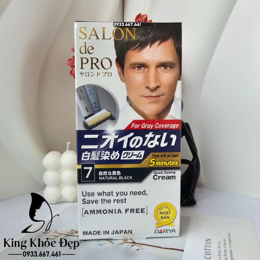 Thuốc Nhuộm Tóc Nam Salon De Pro Nhật Bản