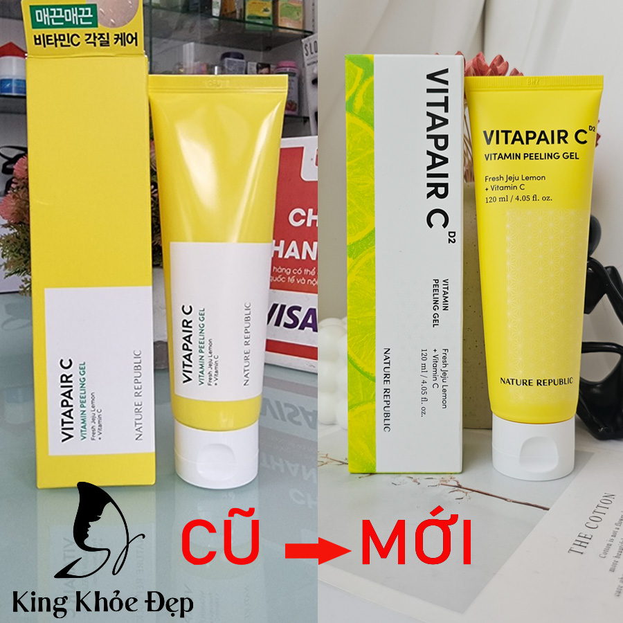 Tẩy Tế Bào Chết Nature Republic Vitapair C Vitamin Peeling Gel