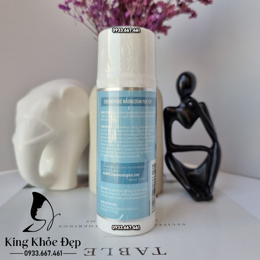 Kem Dưỡng Da Magiê Magnesium Lotion 250mg