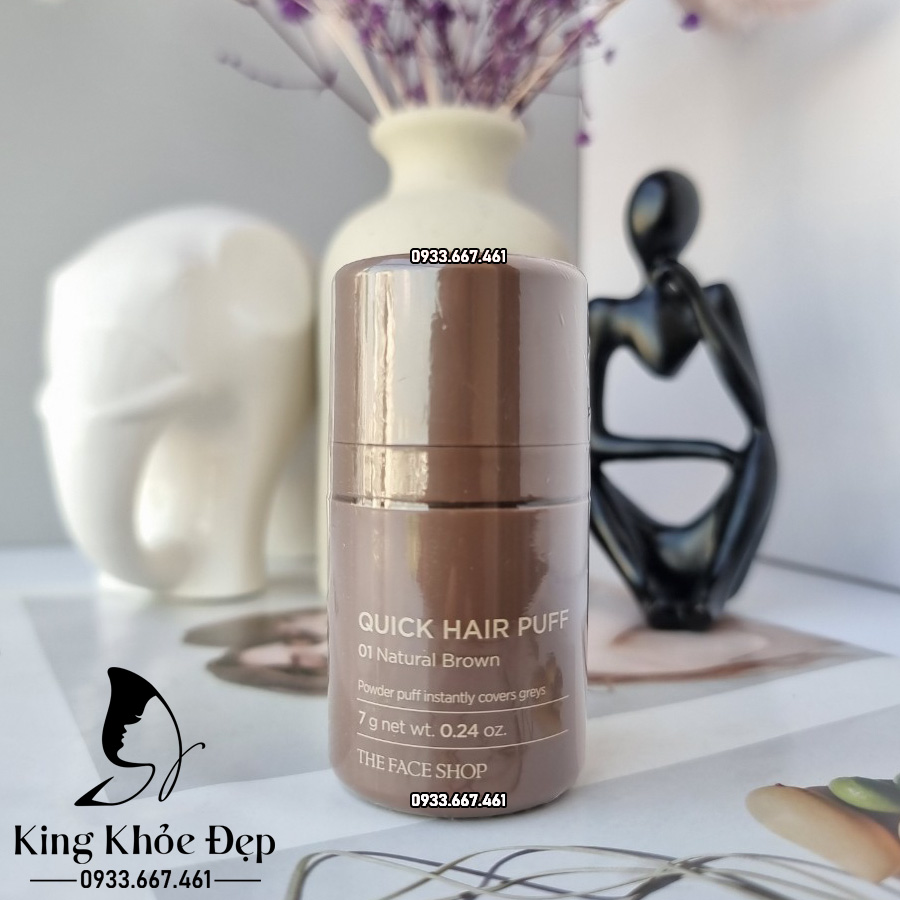 Phấn Che Khuyết Điểm Tóc Quick Hair Puff The Face Shop