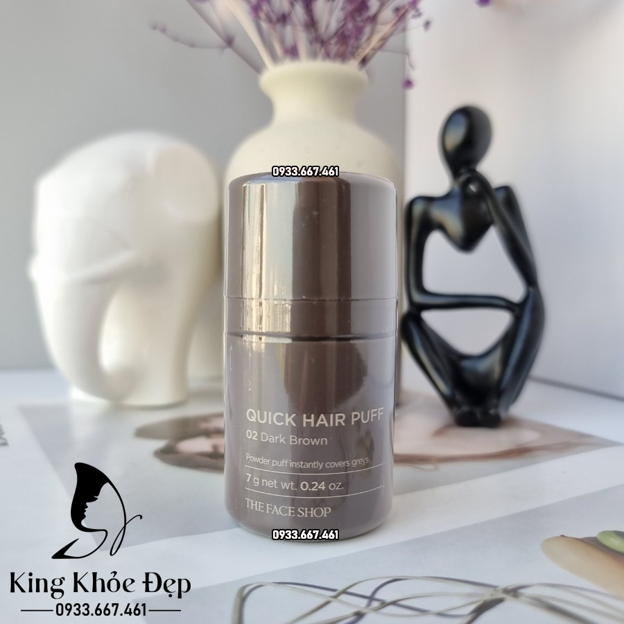 Phấn Che Khuyết Điểm Tóc Quick Hair Puff The Face Shop