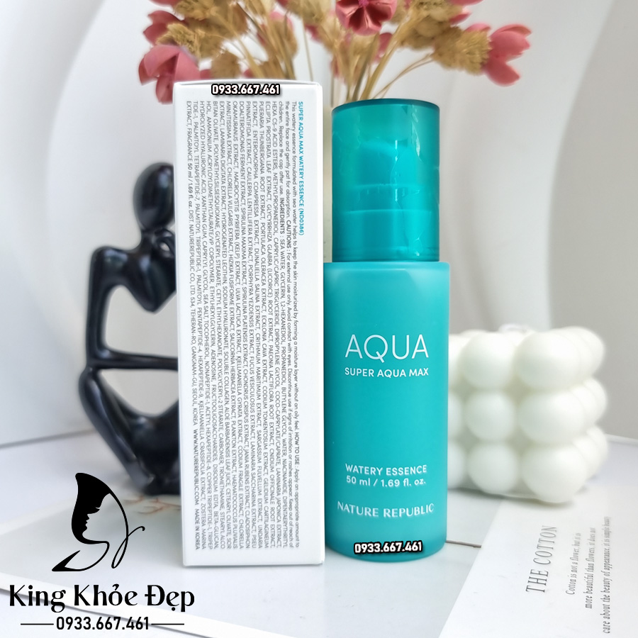 Tinh Chất Nature Republic Aqua Super Aqua Max Watery Essence