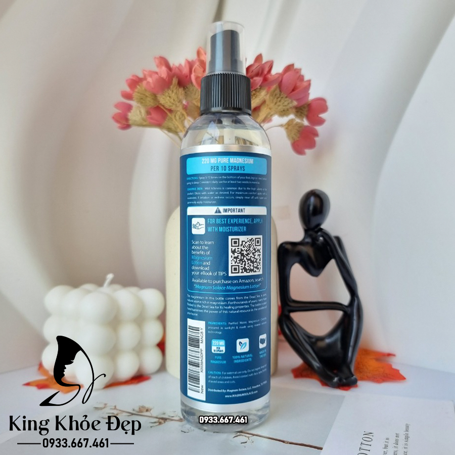 Dầu Magiê Magnesium Oil 240ml