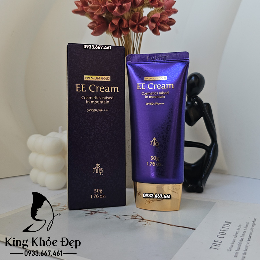Kem Chống Nắng Guboncho Premium Gold EE Cream 50ml – Chống Nắng Kết Hợp Dưỡng Da & Nâng Tone Nhẹ