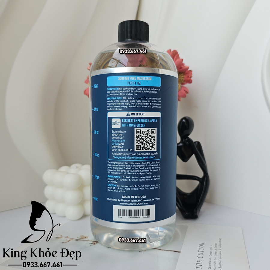 Dầu Magiê Magnesium Oil 1 Lít