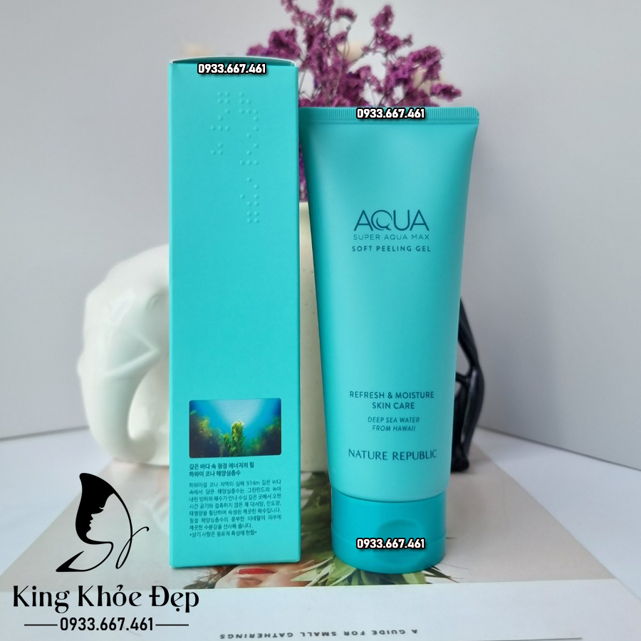 Tẩy Tế Bào Chết Nature Republic Aqua Super Aqua Max Soft Peeling Gel