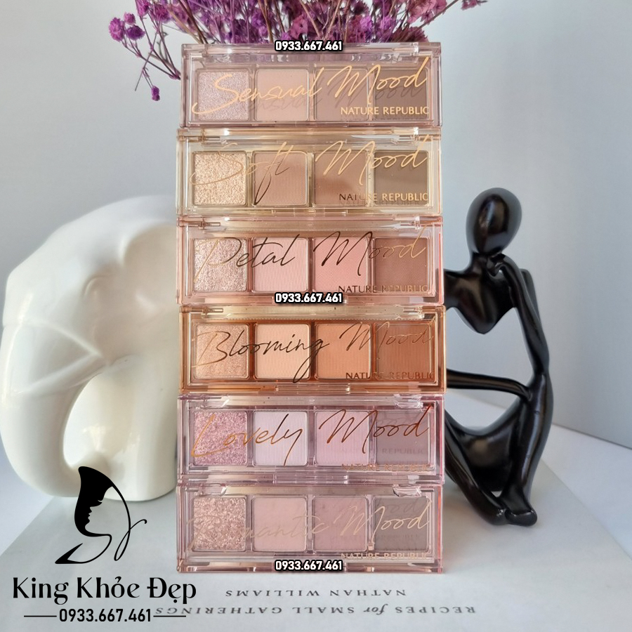 Phấn Mắt Nature Republic Daily Basic Palette – “Bí quyết đôi mắt cuốn hút mỗi ngày!”