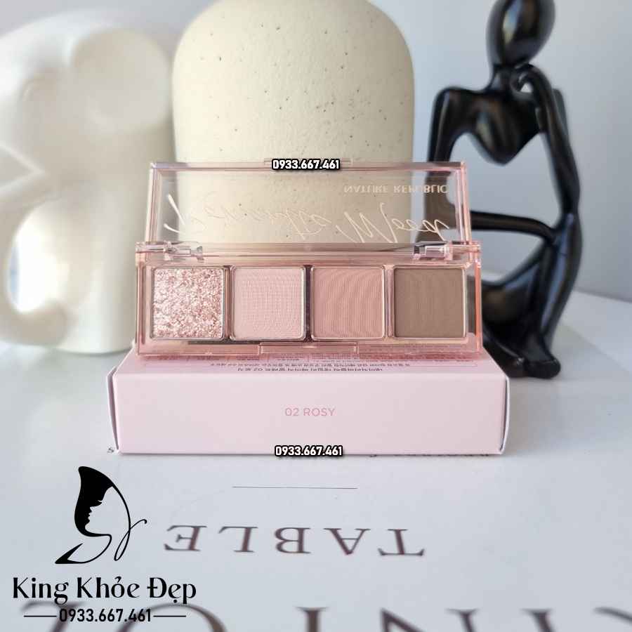 Phấn Mắt Nature Republic Daily Basic Palette – “Bí quyết đôi mắt cuốn hút mỗi ngày!”