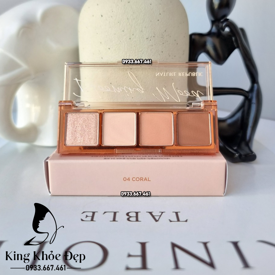 Phấn Mắt Nature Republic Daily Basic Palette – “Bí quyết đôi mắt cuốn hút mỗi ngày!”