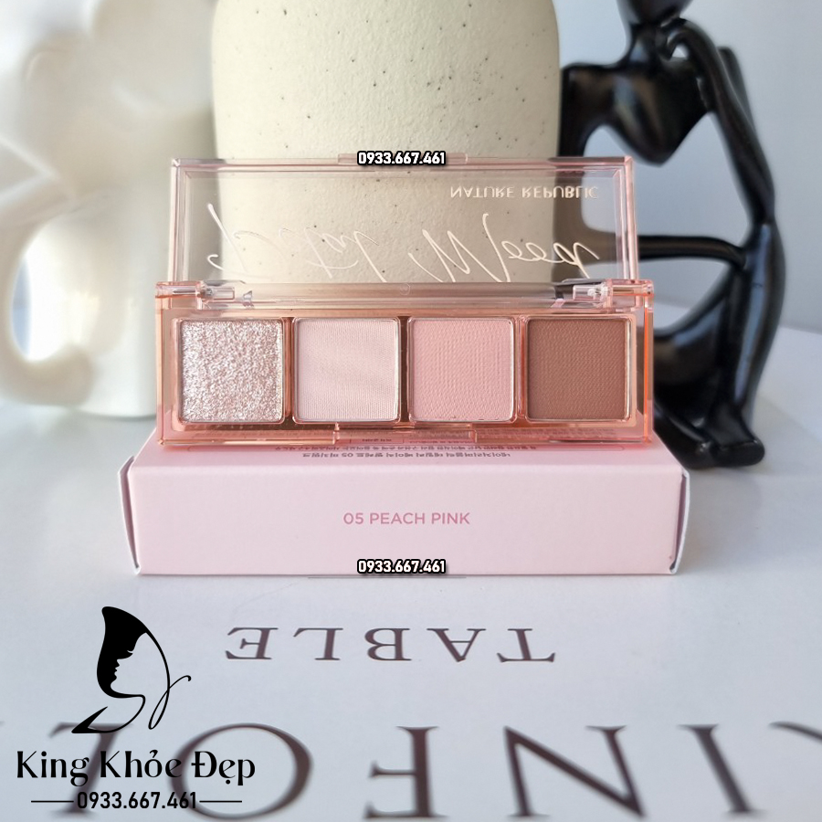 Phấn Mắt Nature Republic Daily Basic Palette – “Bí quyết đôi mắt cuốn hút mỗi ngày!”