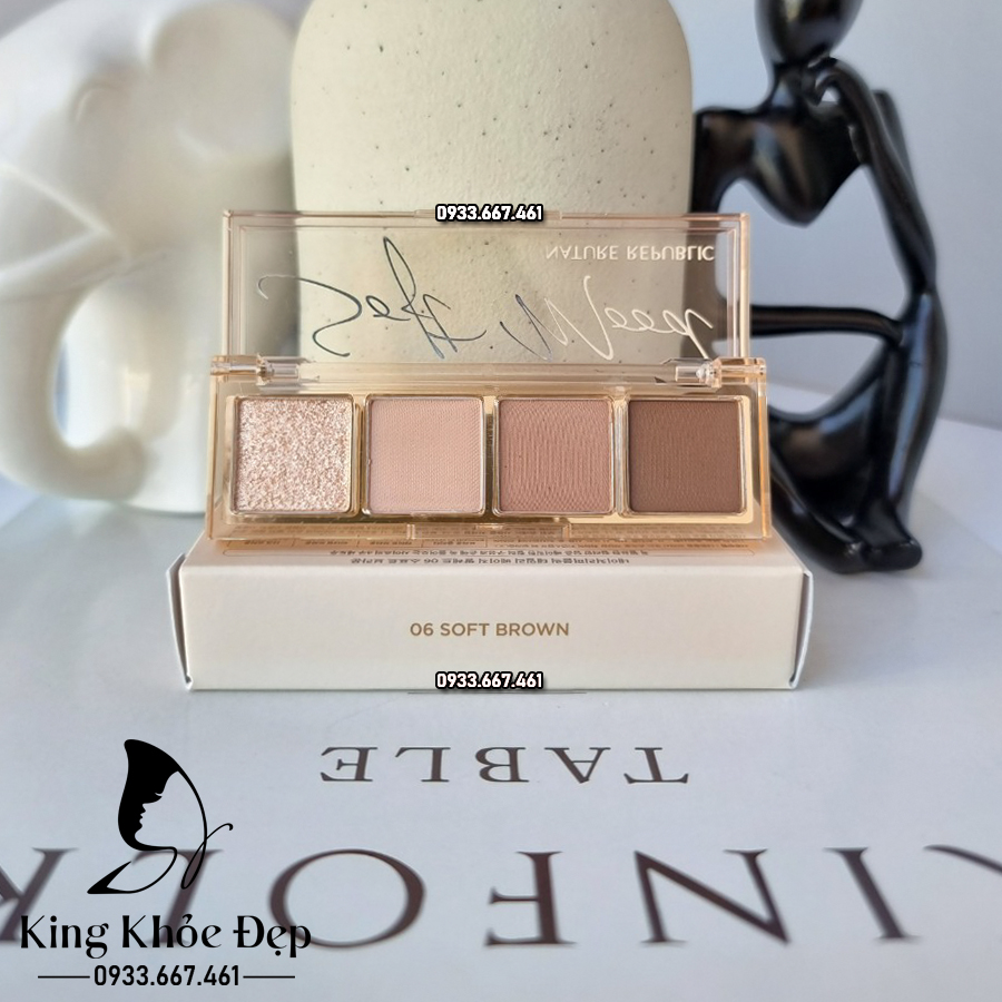 Phấn Mắt Nature Republic Daily Basic Palette – “Bí quyết đôi mắt cuốn hút mỗi ngày!”