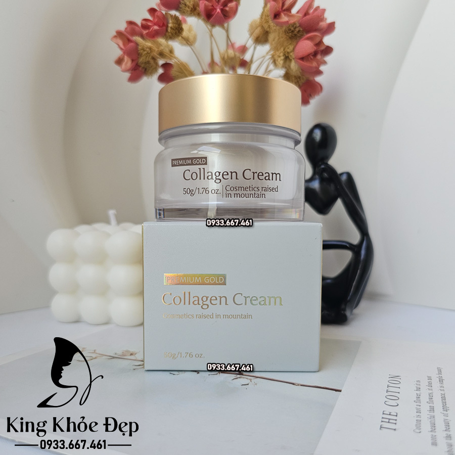 Kem Dưỡng Da Guboncho Premium Gold Collagen Cream – Căng Mịn Săn Chắc Trẻ Hóa Làn Da