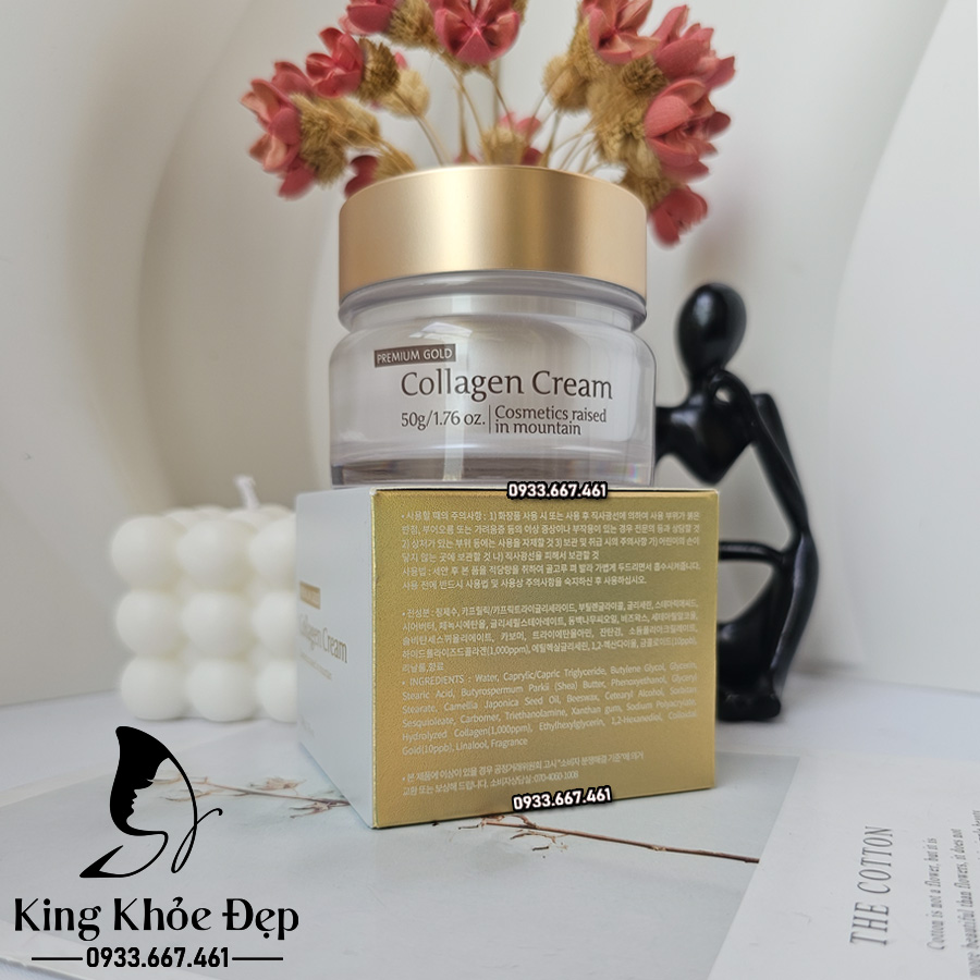 Kem Dưỡng Da Guboncho Premium Gold Collagen Cream – Căng Mịn Săn Chắc Trẻ Hóa Làn Da