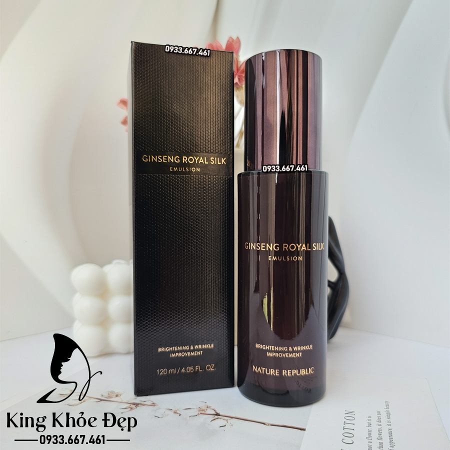Sữa Dưỡng Nature Republic Ginseng Royal Silk Emulsion