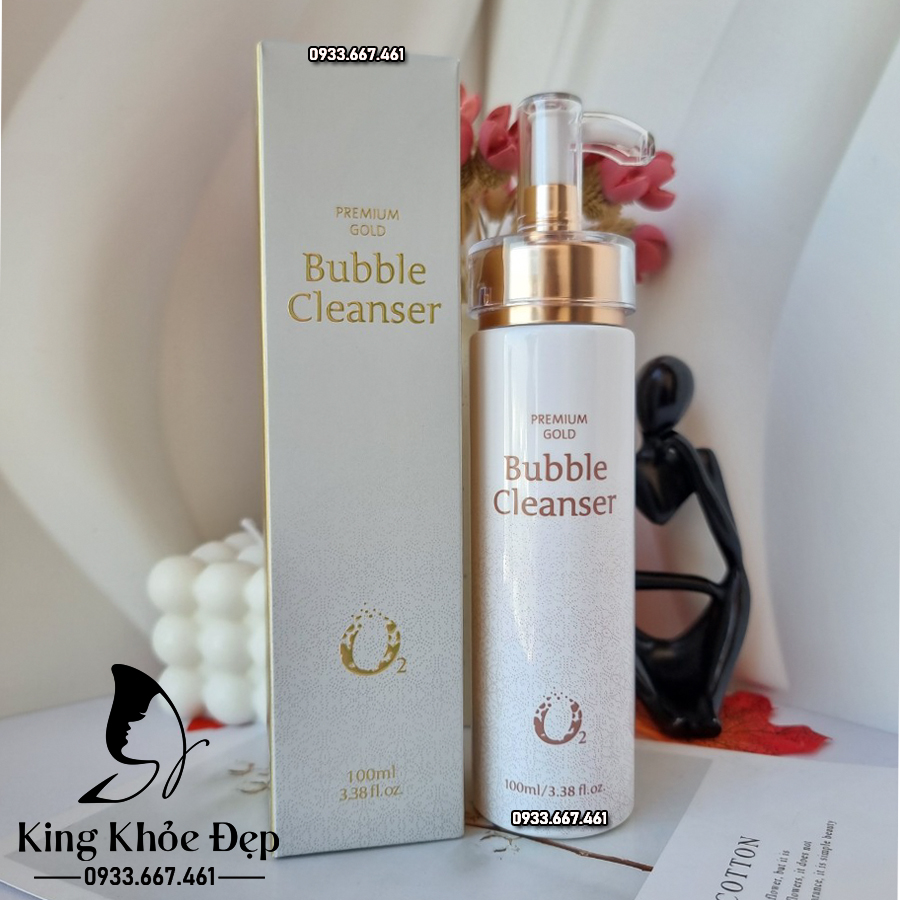 Sửa Rửa Mặt Guboncho Premium Gold O2 Bubble Cleanser – Thải Độc, Làm Sạch Sâu, Da Sáng Mịn Tức Thì