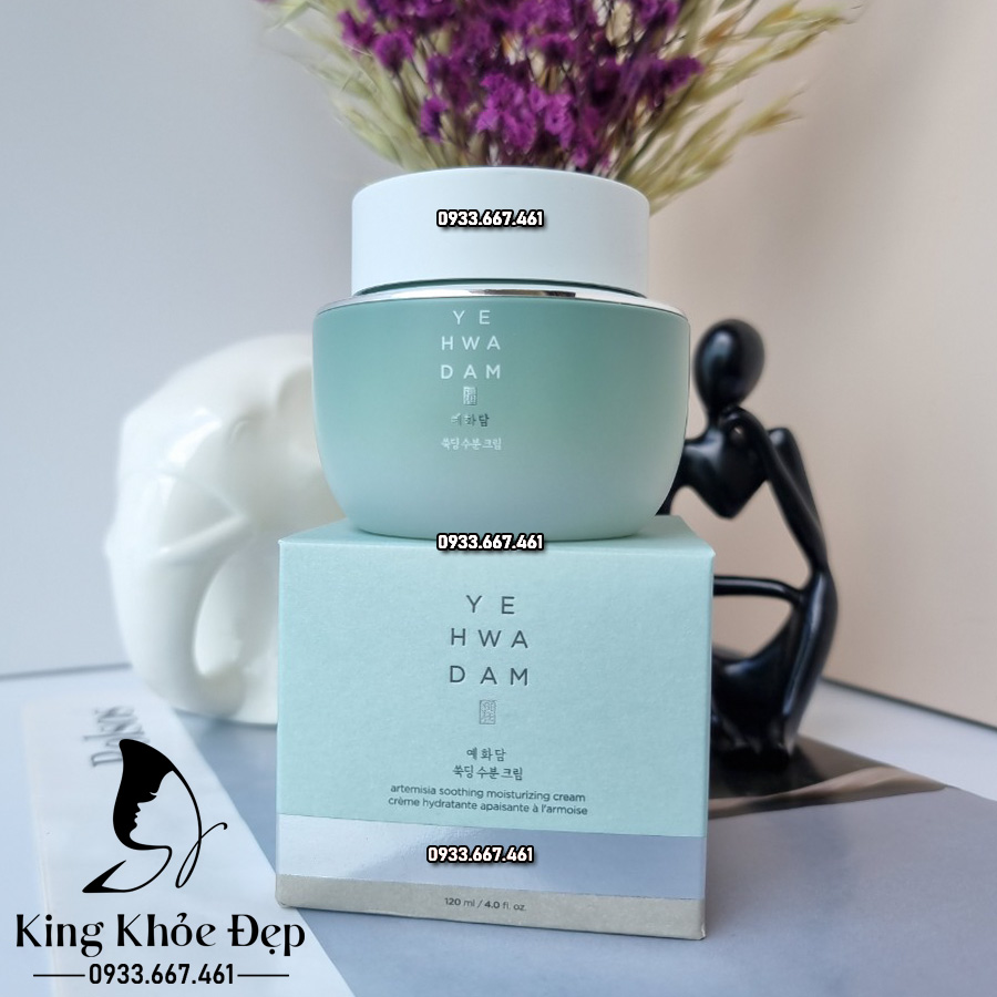 Kem Dưỡng Ẩm Yehwadam Artemisia Soothing Moisturizing Cream 120ml