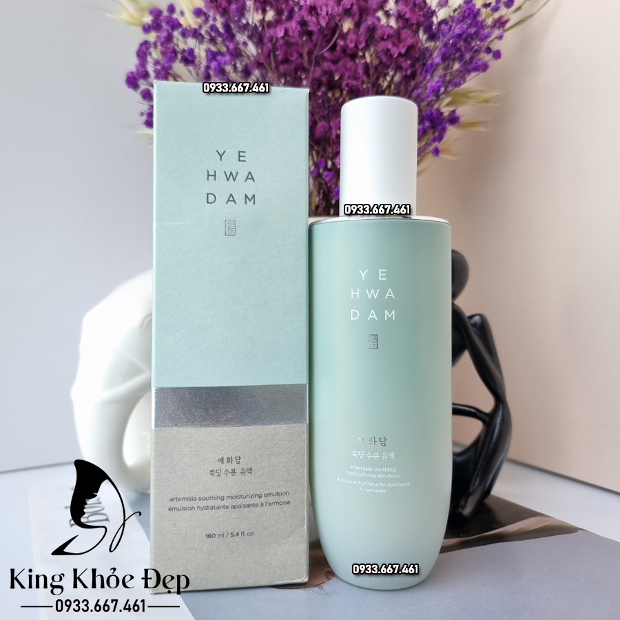 Nước Cân Bằng Yehwadam Artemisia Soothing Moisturizing Toner 180ml – Làm Dịu & Cấp Ẩm Cho Da Nhạy