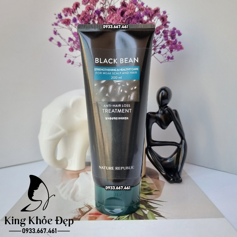 Kem Xả Tóc Nature Republic Black Bean Anti Hair Loss Treatment