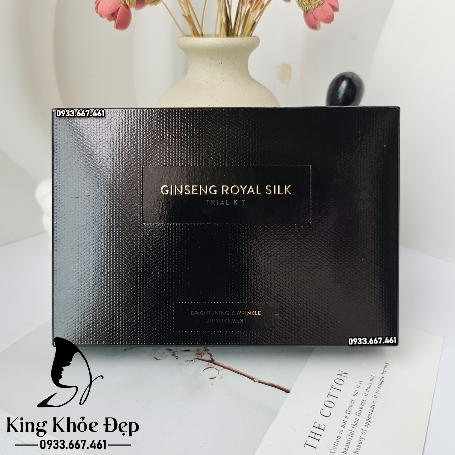 Bộ Dưỡng Da Nature Republic Ginseng Royal Silk Trial Kit