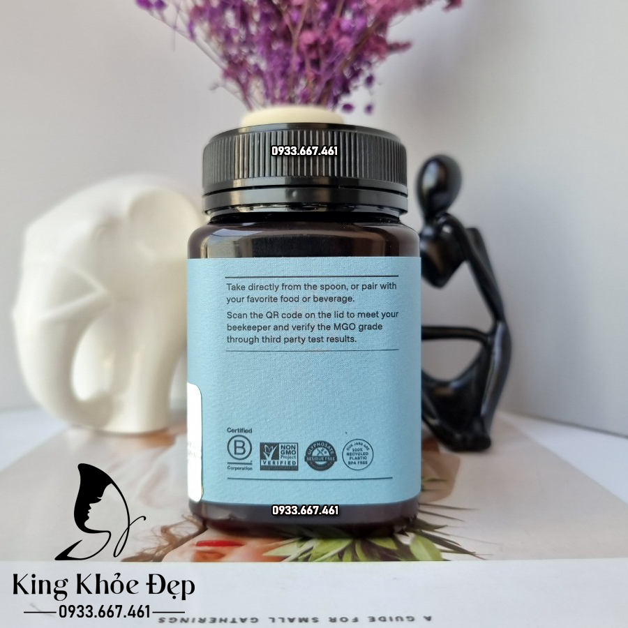 Mật Ong Manukora Raw Manuka Honey UMF 16+/MGO 600+