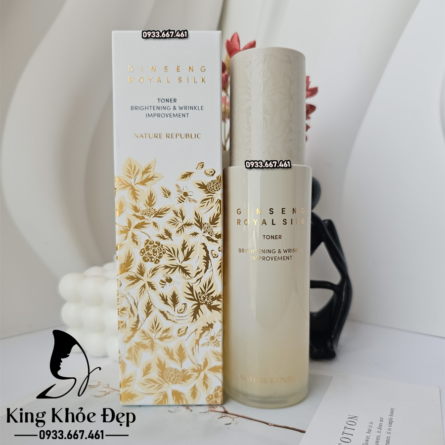 Nước Cân Bằng Nature Republic Ginseng Royal Silk Toner