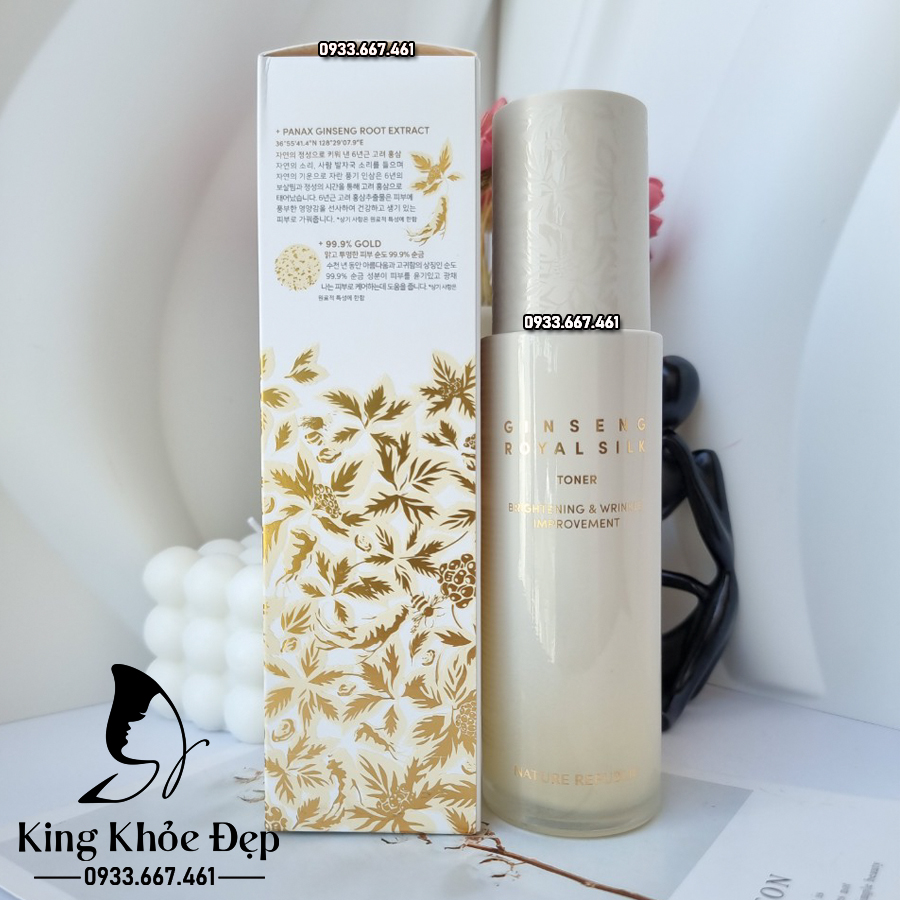 Nước Cân Bằng Nature Republic Ginseng Royal Silk Toner
