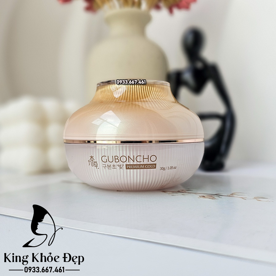 Kem Dưỡng Da Ban Ngày Guboncho Premium Gold Day Cream – Dưỡng Sáng, Khóa Ẩm, Chống Lão Hóa Toàn Diện