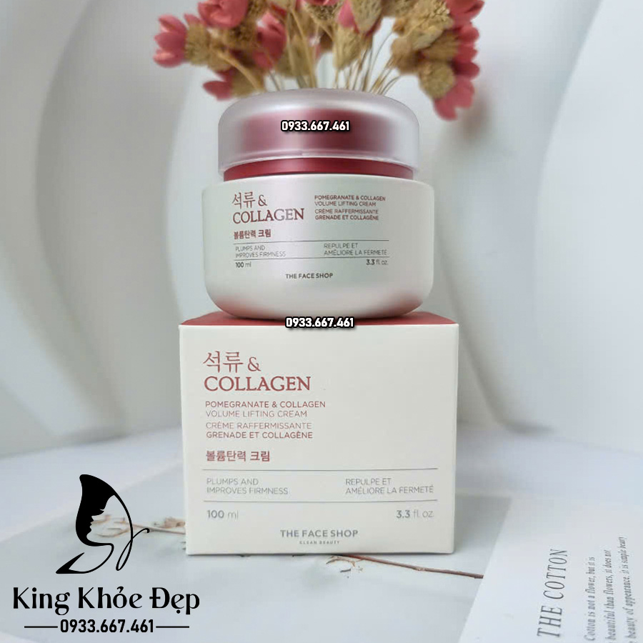 Kem Dưỡng Da Pomegranate Và Collagen Volume Lifting Cream 100ml