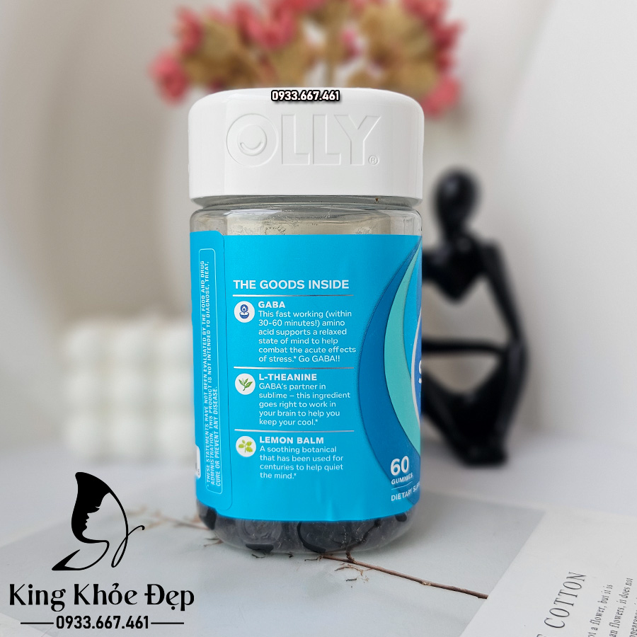 Kẹo Olly Goodbye Stress 60 Viên