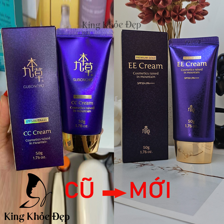 Kem Chống Nắng Guboncho CC Cream SPF/50+++
