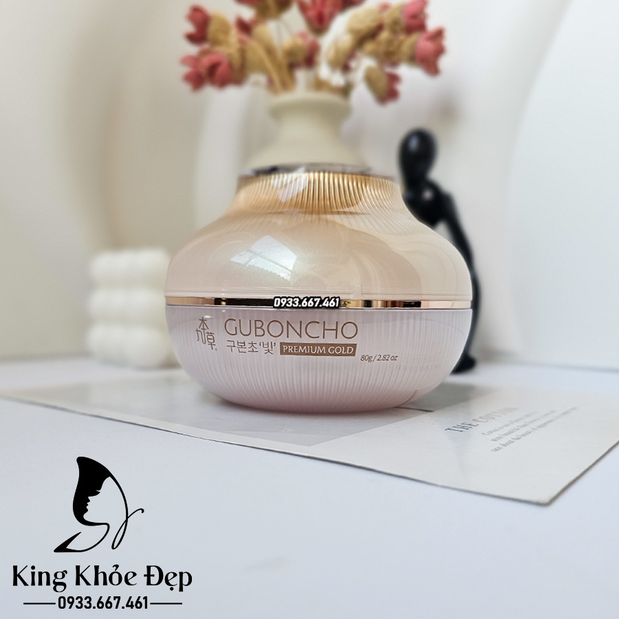 Kem Ban Ngày Guboncho Premium Gold Day Cream 80g – Dưỡng Ẩm, Ngừa Lão Hóa Từ Thảo Dược Đông Y Cao Cấp