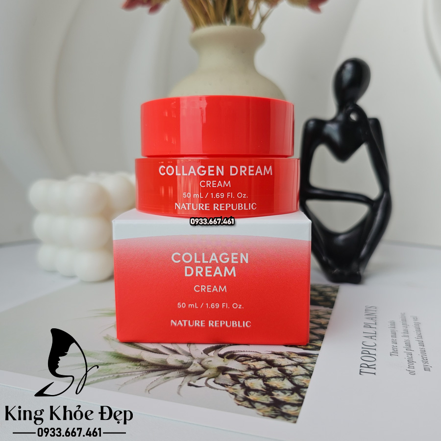 Kem Dưỡng Da Nature Republic Collagen Dream Cream – Bí quyết trẻ hóa làn da căng mịn
