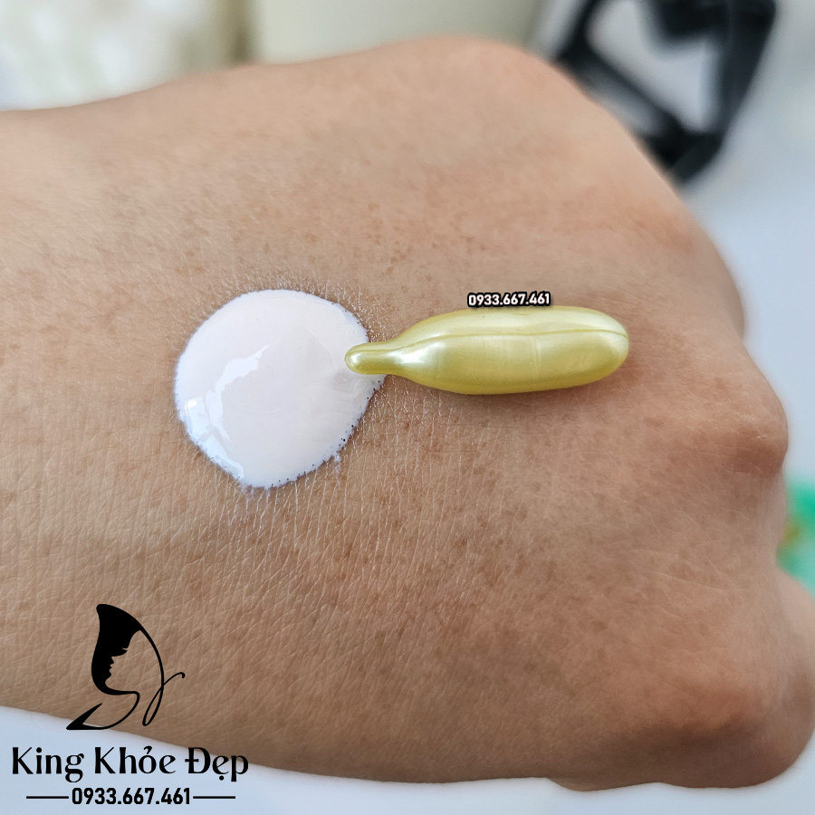 Viên Bôi Dưỡng Da Nhau Thai Cừu Nha Đam Và Vitamin E 10 Viên (Chống Nắng SPF/15)