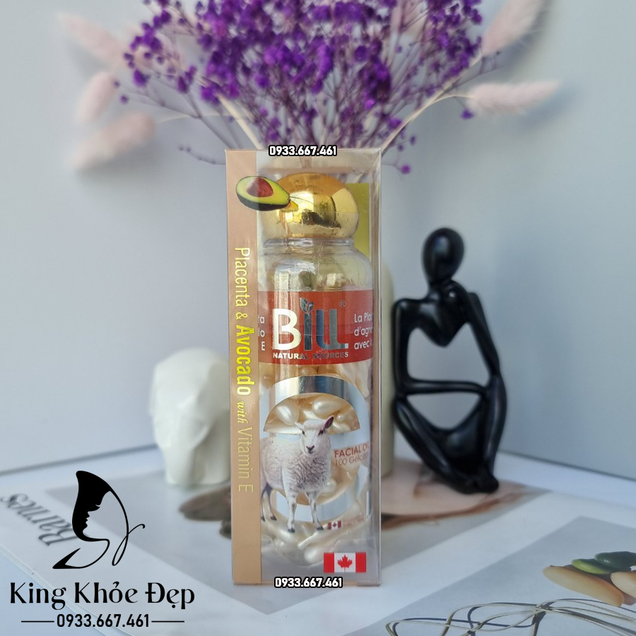 Viên Bôi Nhau Thai Cừu Bơ Và Vitamin E 10 Viên