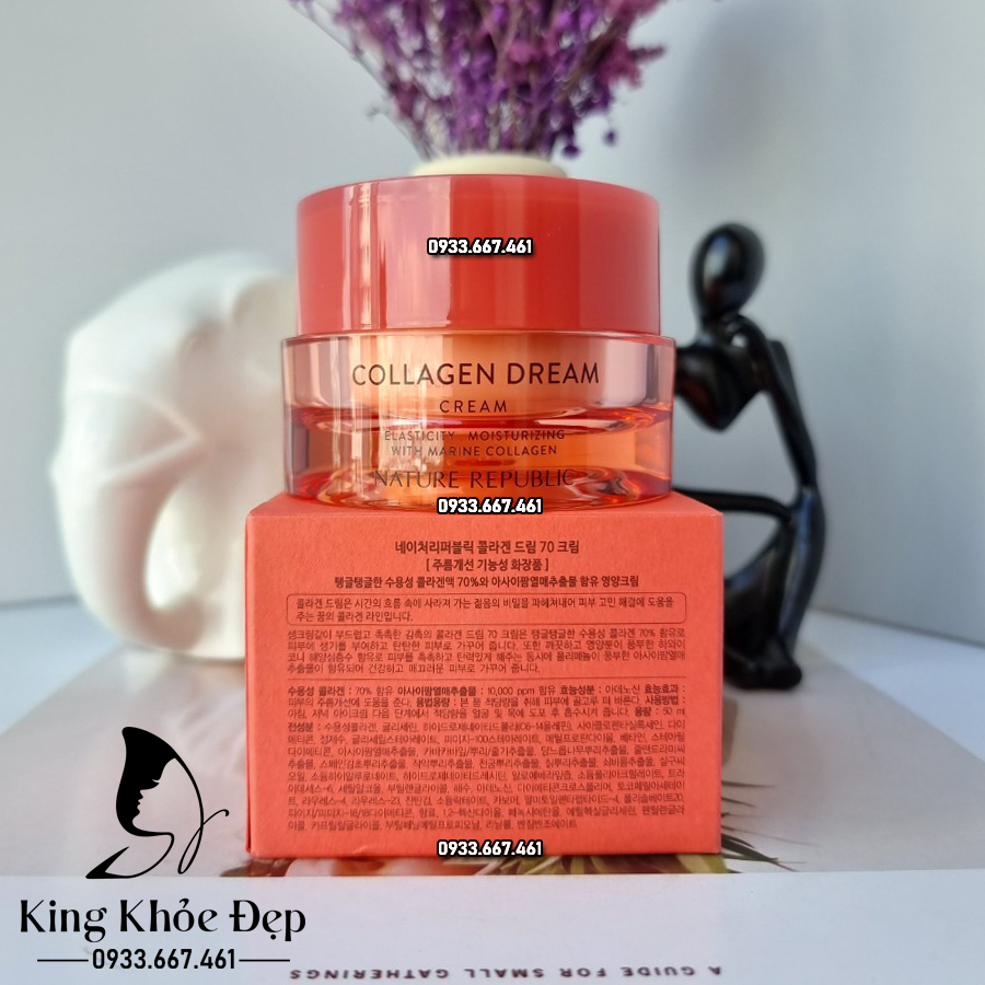 Kem Dưỡng Da Nature Republic Collagen Dream 70 Cream