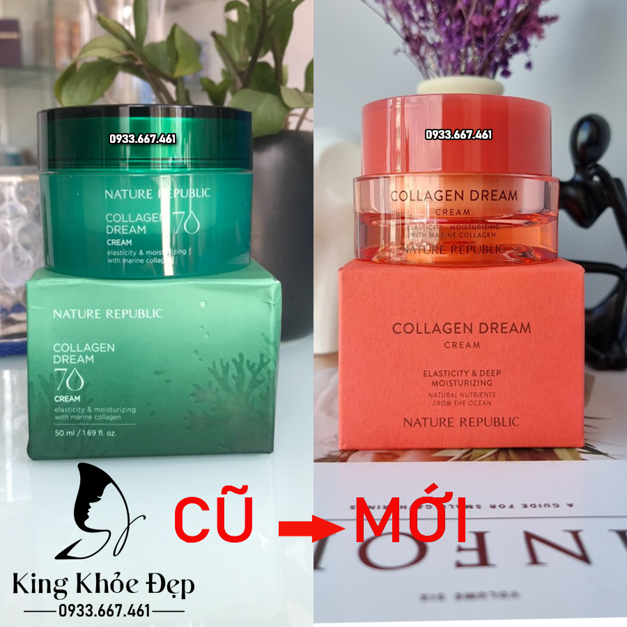 Kem Dưỡng Da Nature Republic Collagen Dream 70 Cream