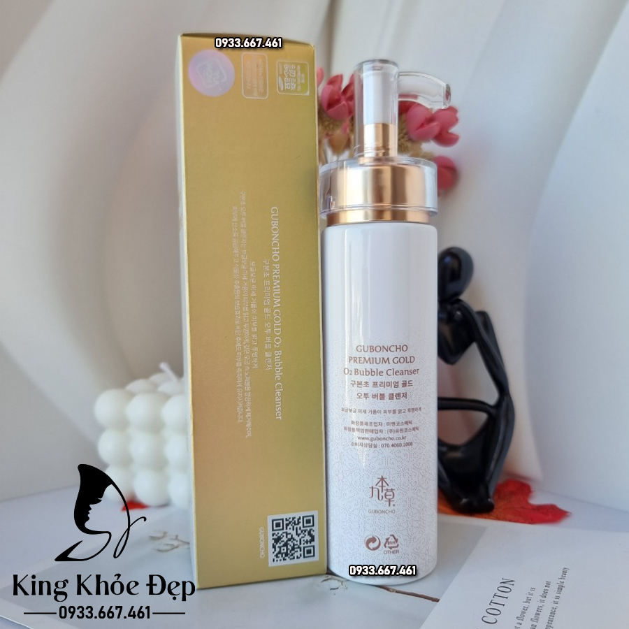Sửa Rửa Mặt Guboncho O2 Bubble Cleanser (Hàn Quốc)