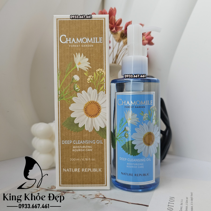Dầu Tẩy Trang Nature Republic Forest Garden Chamomile Cleansing Oil