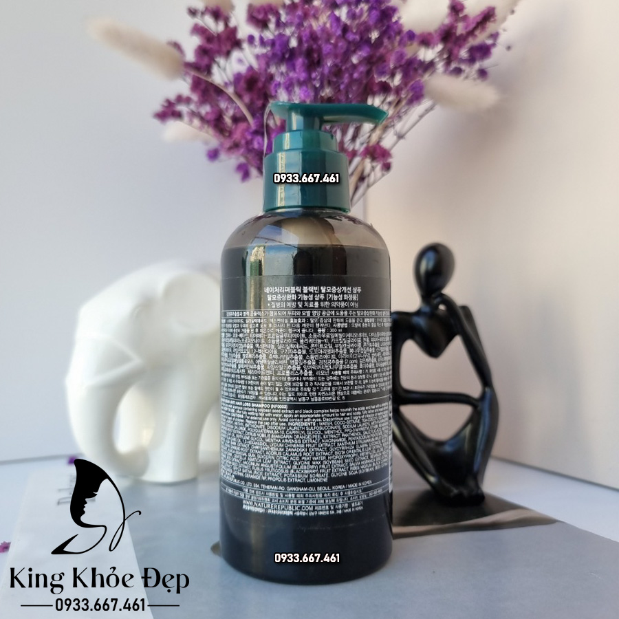 Dầu Gội Nature Republic Black Bean Anti Hair Loss Shampoo