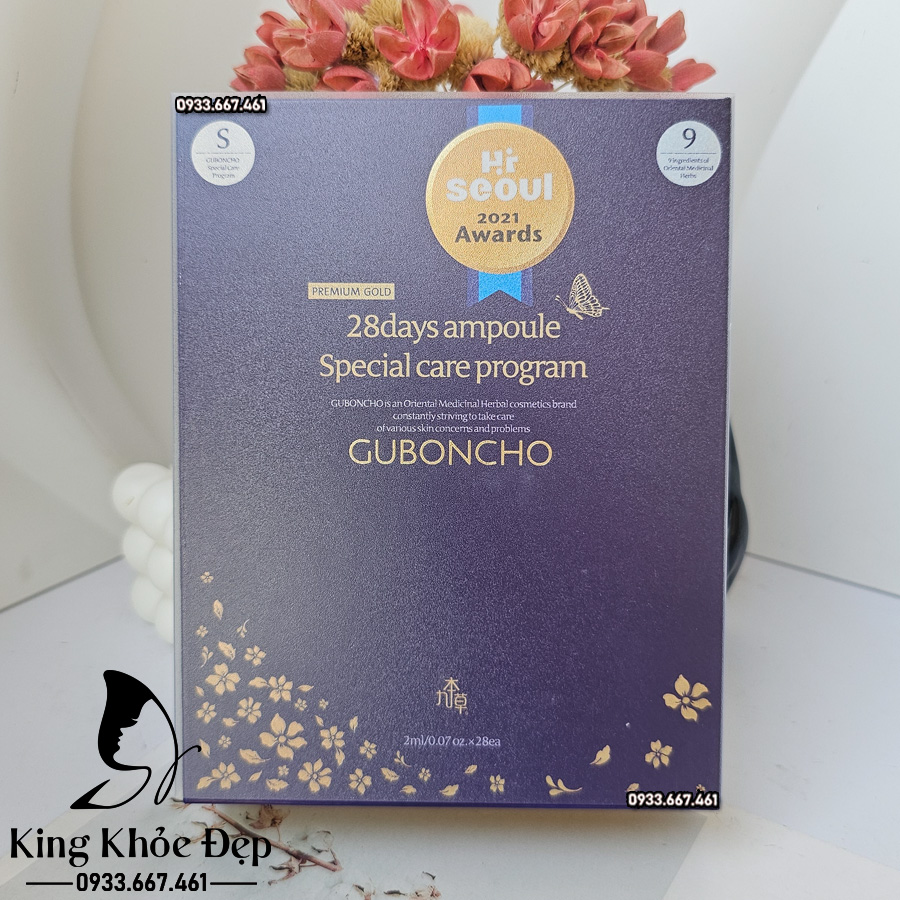Tế Bào Gốc Guboncho 28 Days Ampoule Special Care Program 1 Ống
